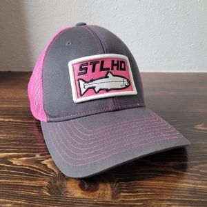 STLHD Standard Pink & Charcoal Snapback.